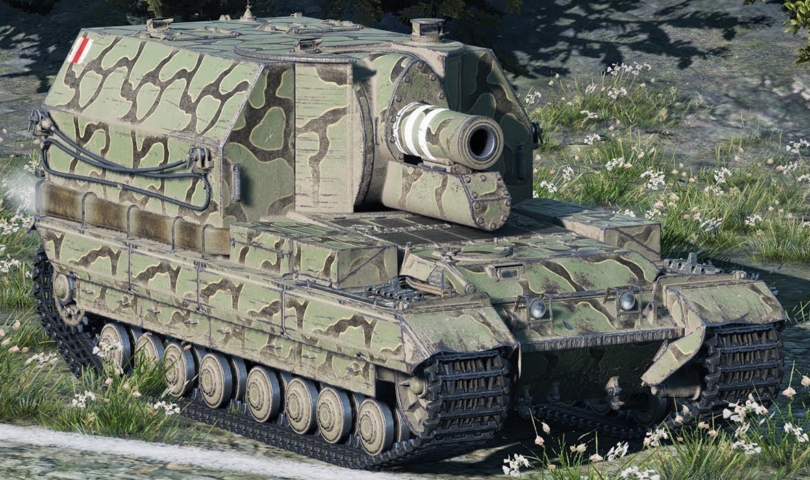 Танк в WOT стоит