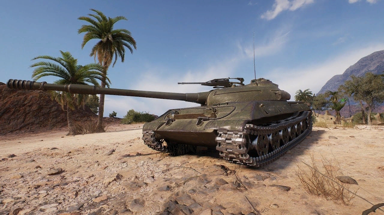 Танк в пустыне WOT