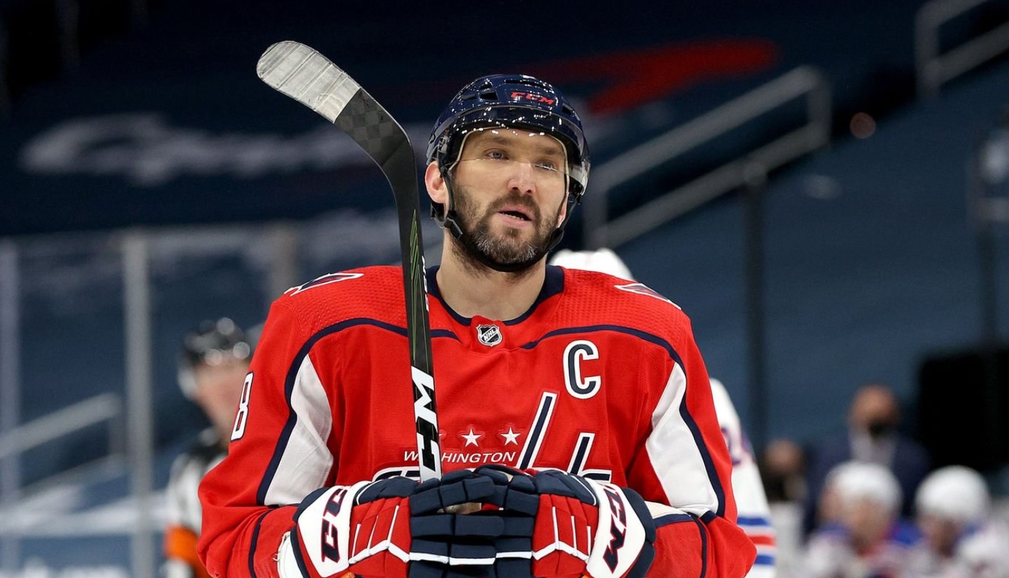 В амуниции игрок