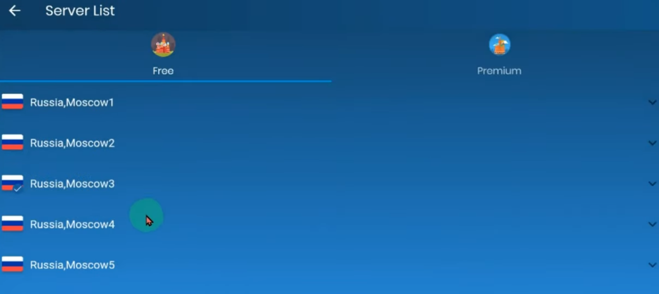 Выбор сервера в Мобайл Легенд