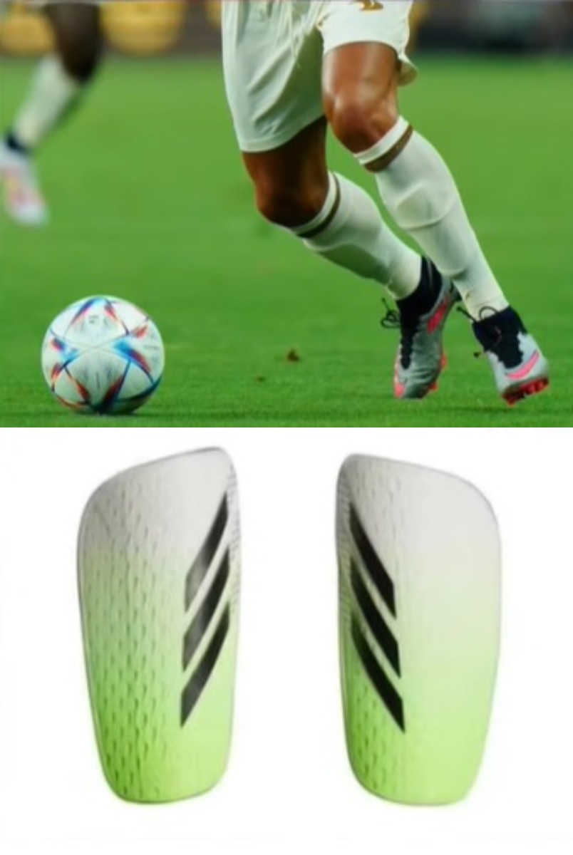 Роналду в щитках