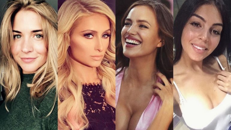 Девушки футболиста