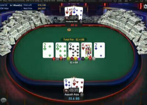 победа в покере