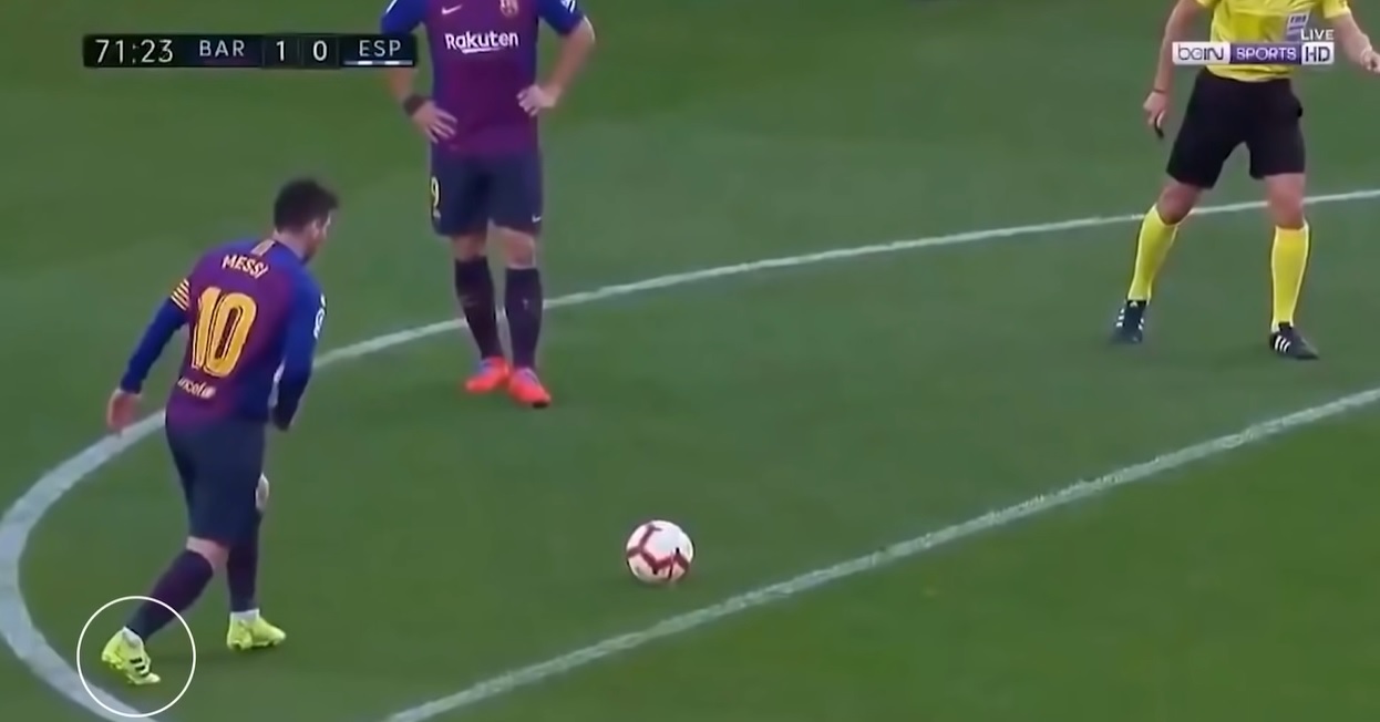 Разбег от Месси