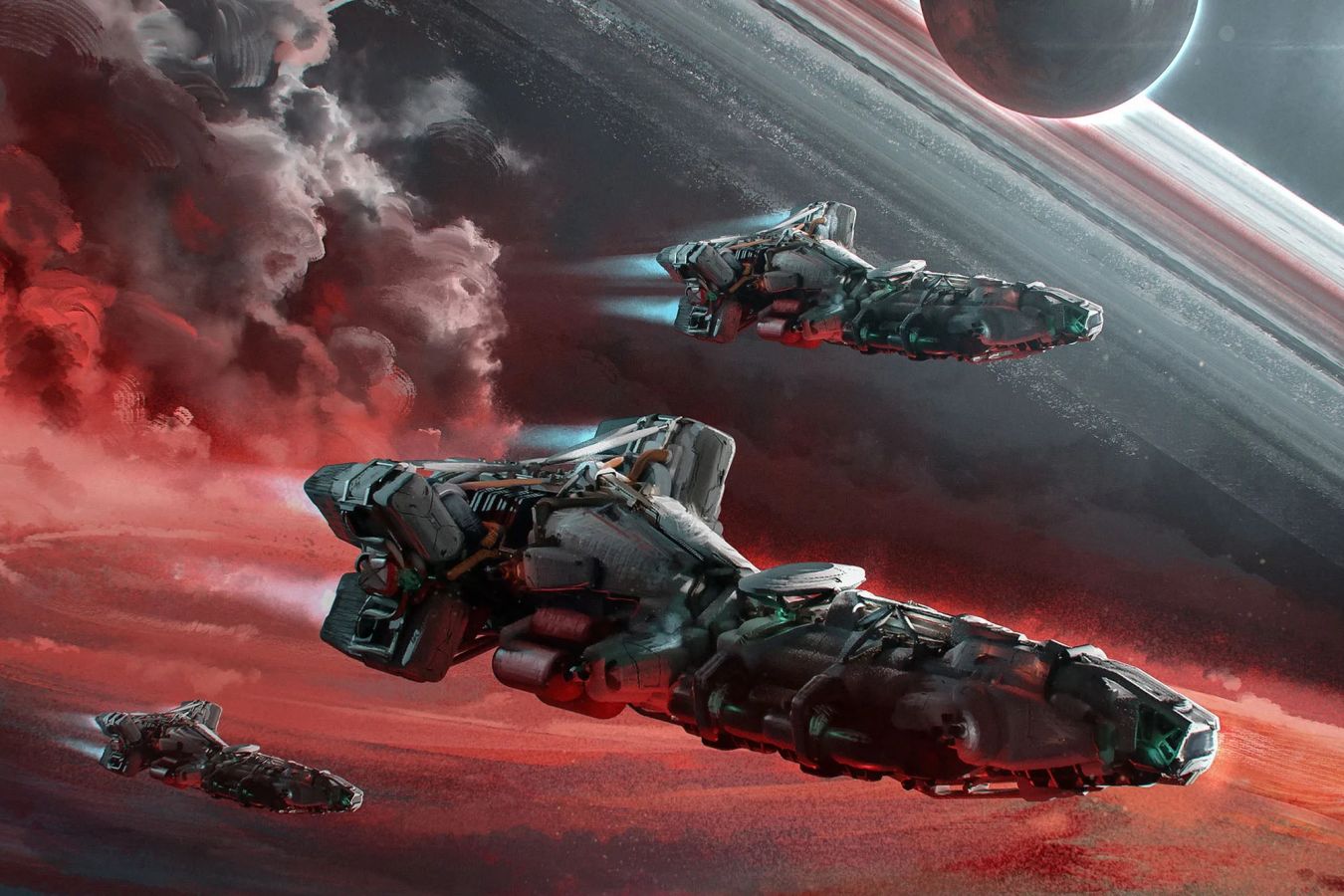 Корабли космические летят