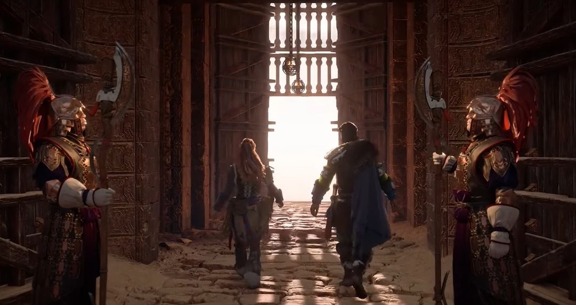 Люди в доспехах и двери