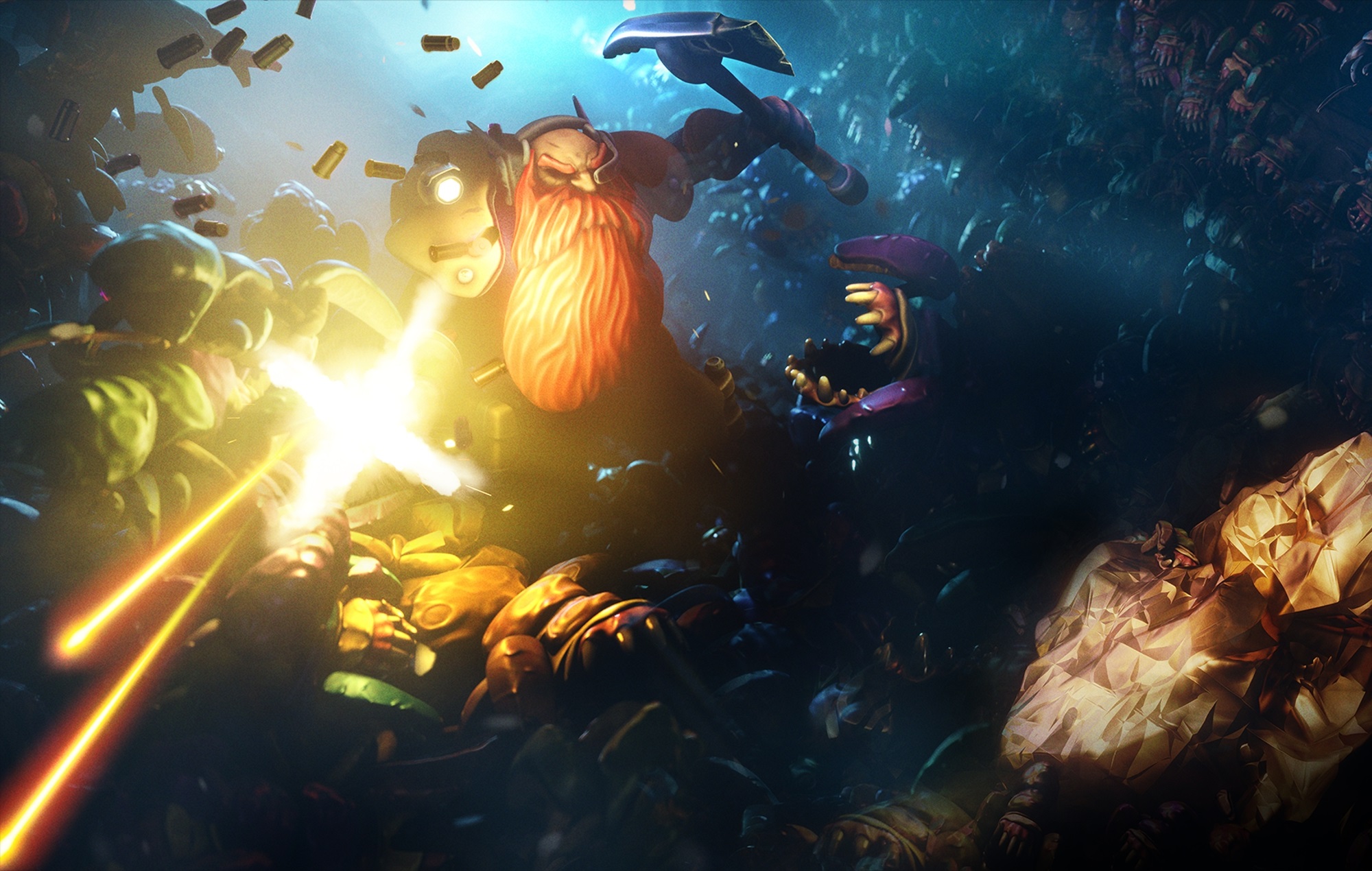 Стреляет из ружья