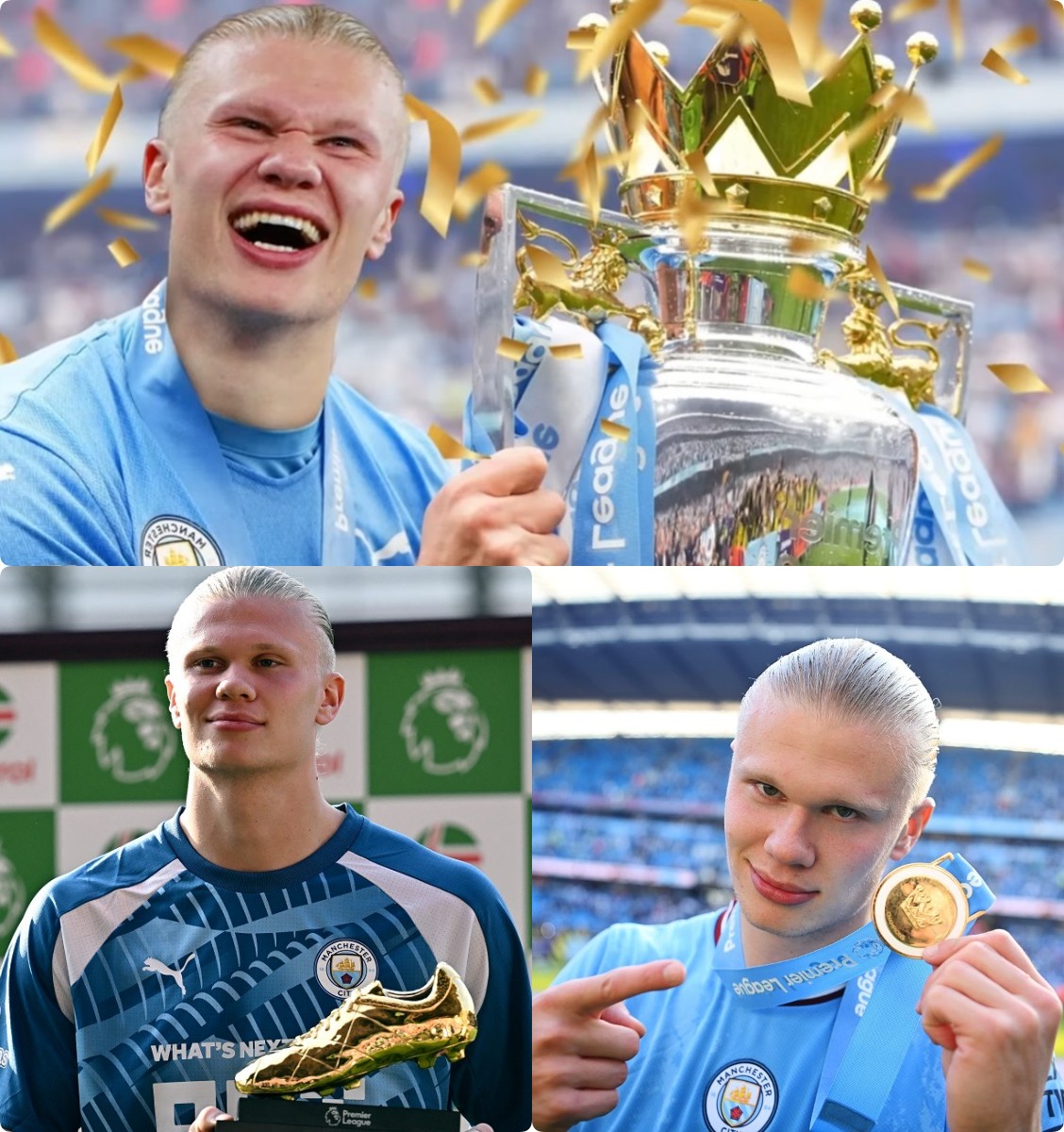 Награды в виде кубков, медалей, золотых бытс