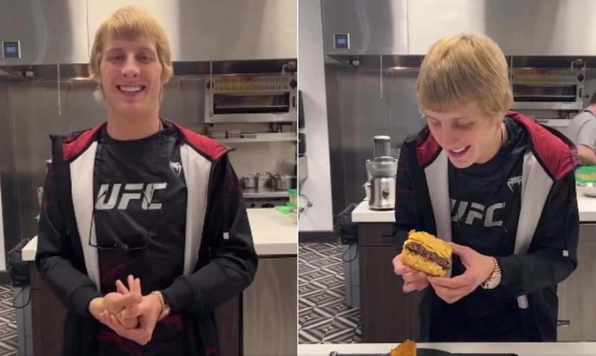 Боец будет кушать