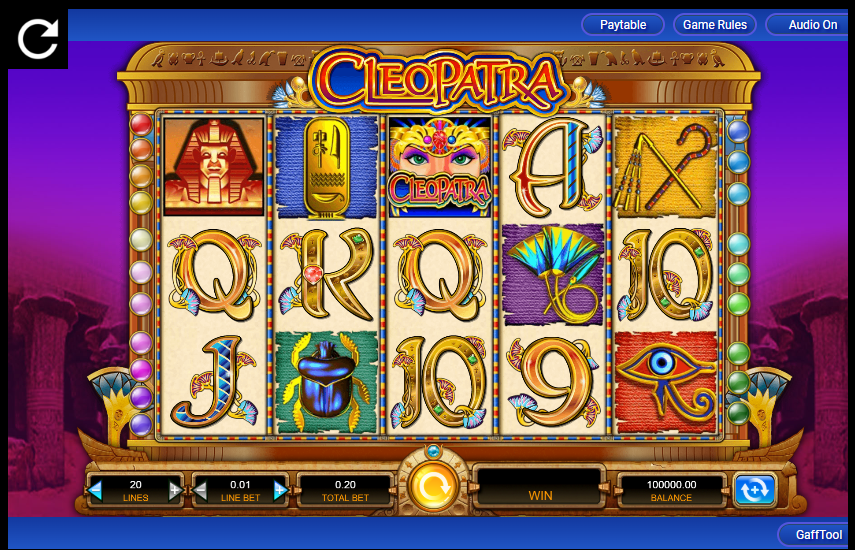 Ойын автоматы Cleopatra ақпарат және кеңестер