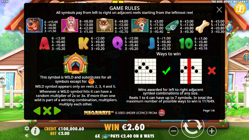 Comment jouer à Dog House Mega Ways dans un casino en ligne