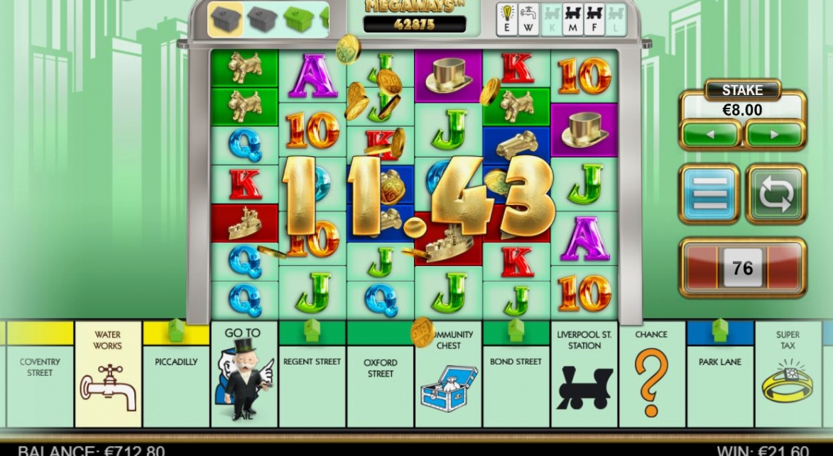 Monopoliya Megaways Slot Xülasəsi