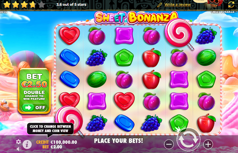Sweet Bonanza Celá recenze a herní tipy