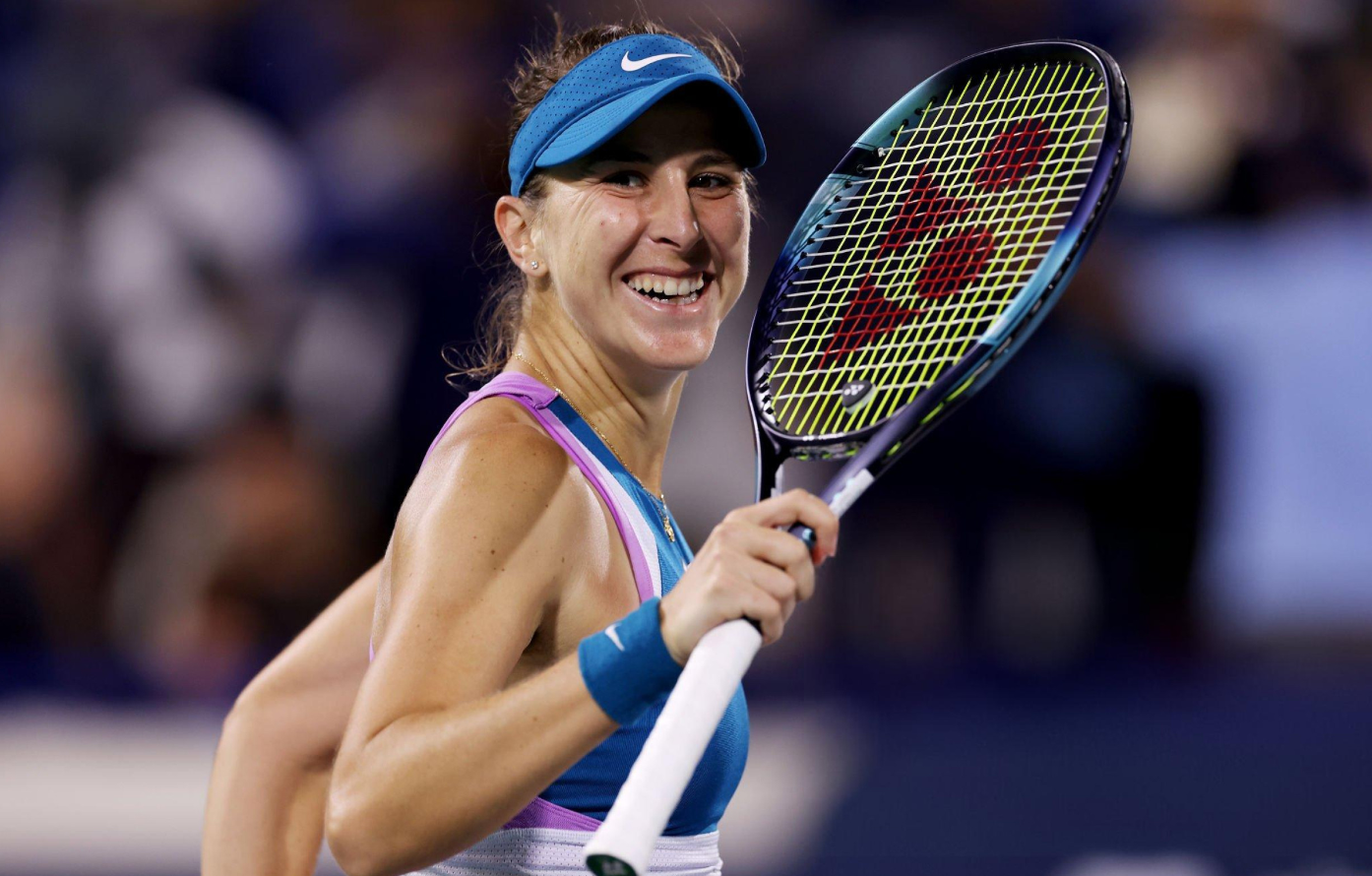 Final turnira WTA-500 v Abu-Dabi - Benchich protiv Kryuger