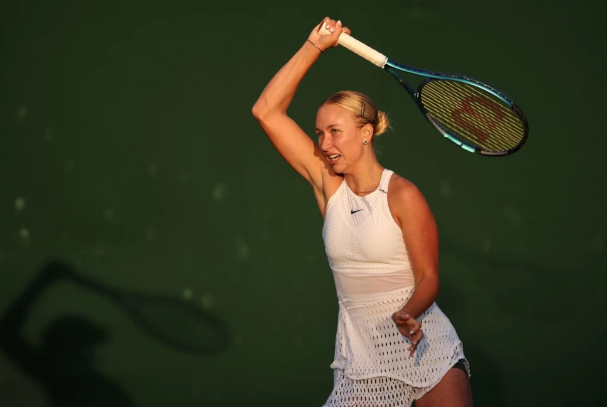 Kluj-Napokedagi WTA 250 yarim final uchrashuvi - Potapova va Sasnovich.