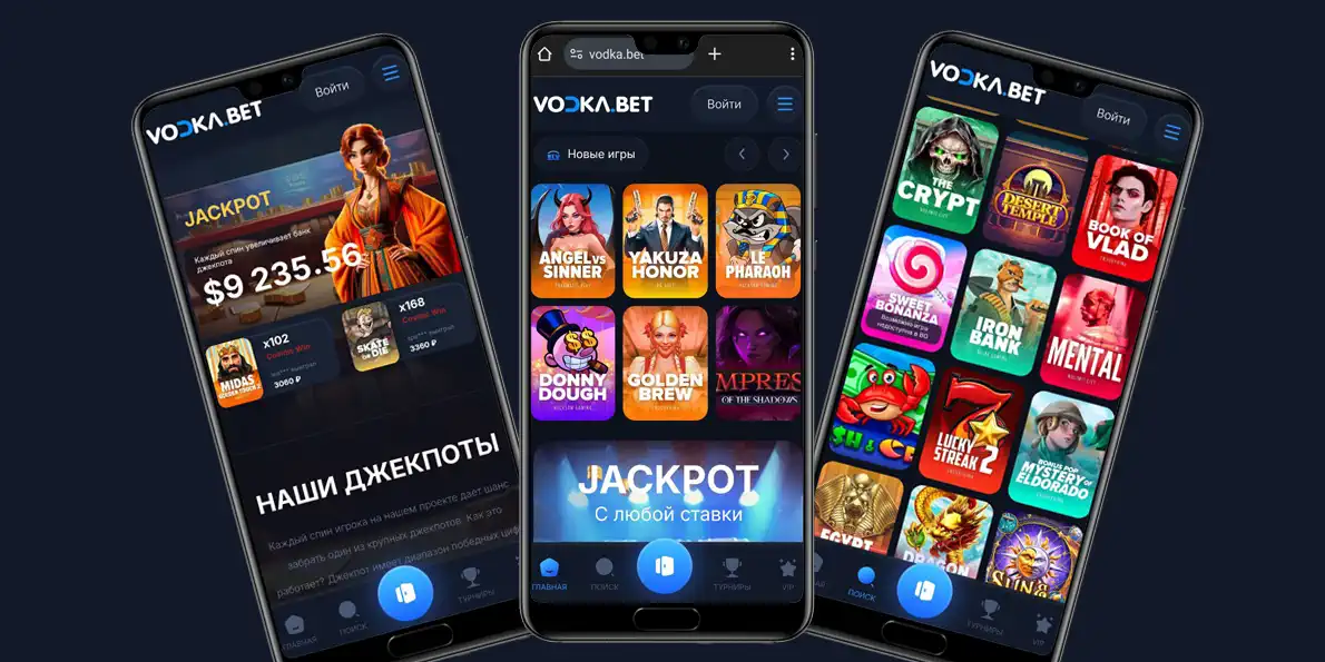 Chytrý telefon s vodkovým kasinem